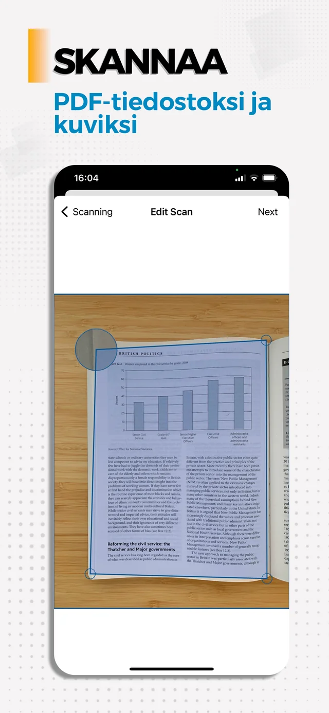 Skannaa asiakirja — Document Scanner