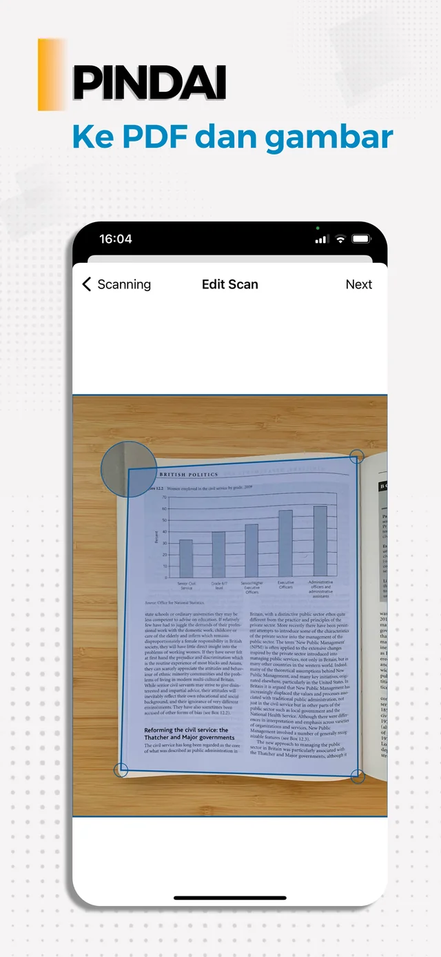 Pindai dokumen — Document Scanner