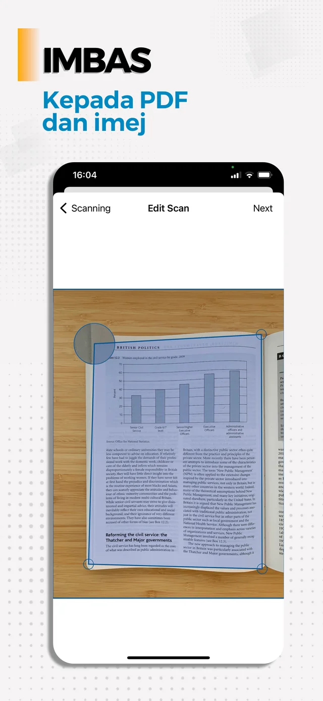 Imbas dokumen — Document Scanner