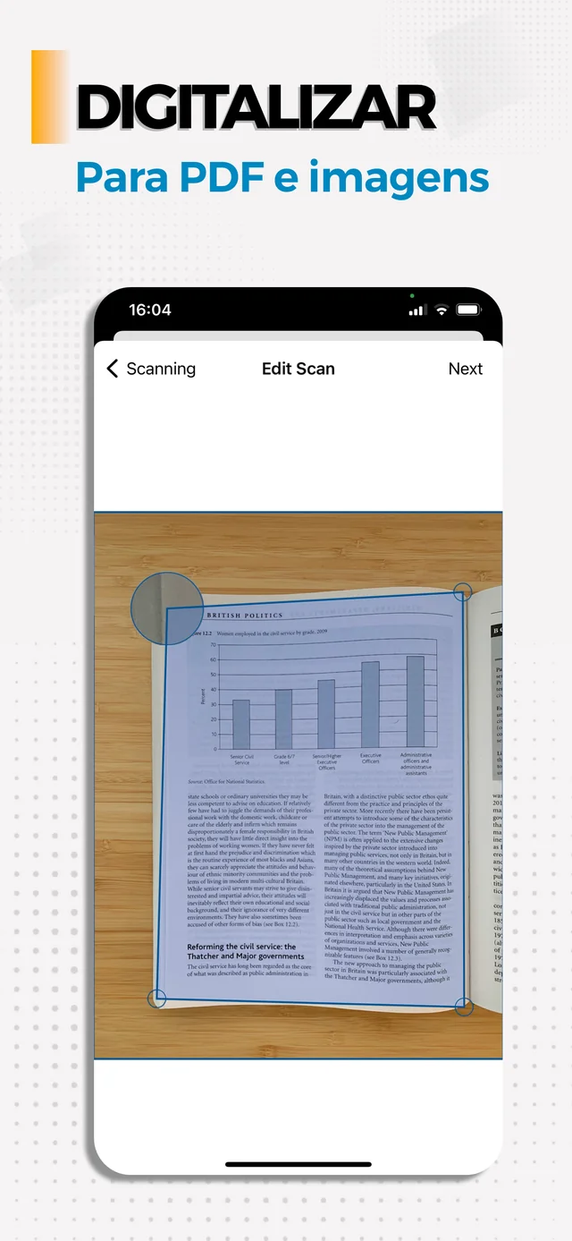 Digitalizar um documento — Document Scanner